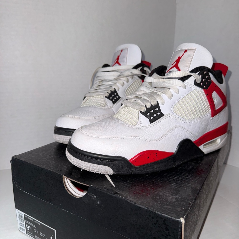 Nike White and Red Sneakers - Picture 5 of 5
